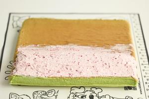 Raspberry Pistachio Cake Roll Recipe