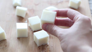 Coconut milk jelly