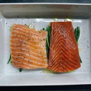 Pan-Seared Salmon with Salt